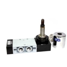 Solenoid Valve Pneumatic Single Round Coil Heavy Duty